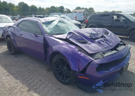 2023 Dodge Challenger R/T Scat Pack Widebody из США, поврежденный, VIN 2C3CDZFJ1PH624857